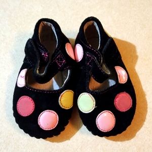 Pediped Suede Mary Janes 6-12months